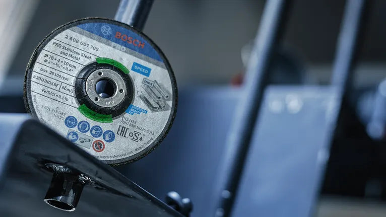 Bosch PRO Metal Bonded Grinding Disc A 24 P BF – 115 x 6 x 22.23 mm (X-LOCK)