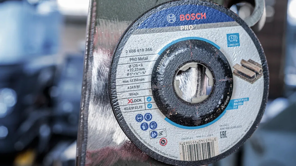 Bosch PRO Metal Bonded Grinding Disc A 24 P BF – 125 x 6 x 22.23 mm (X-LOCK)