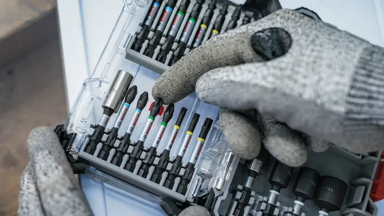 PRO Torx slagschroefbit, T10, 55 mm, 2-delig