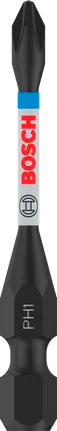 Bosch PRO Phillips Slagschroefbit PH1, 55 mm (2-delig)