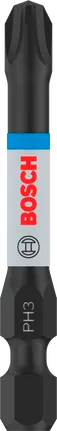Bosch PRO Phillips Slagschroefbit PH3, 55 mm (2-delig)