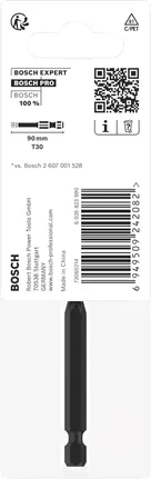 PRO Torx Slagschroefbit, T30, 90 mm, 1-Delig