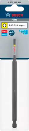 Bosch PRO Pozidriv Impact Bit T20 – 150 mm