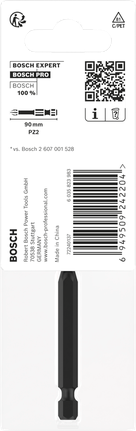 Bosch PRO PZ2 Impact Bit – 90 mm