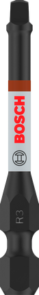 Bosch PRO Robertson Slagschroefbits – R3, 55 mm (2 stuks)