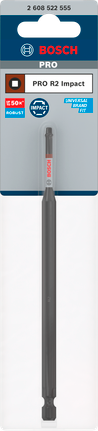 Bosch PRO Robertson Slagschroefbit – R2, 150 mm
