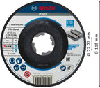 Bosch PRO Metal Bonded Grinding Disc A 24 P BF – 115 x 6 x 22.23 mm (X-LOCK)