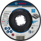 Bosch PRO Metal Bonded Grinding Disc A 24 P BF – 115 x 6 x 22.23 mm (X-LOCK)