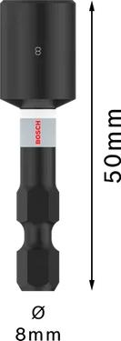 Bosch PRO Nutsetter Impact Socket 8 x 50 mm