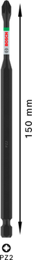 Bit PZ2 - 150 mm - 1st