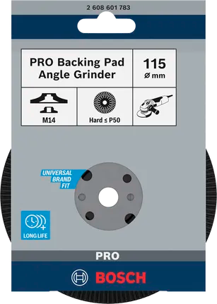 PRO Steunpad Hard 115 mm M14