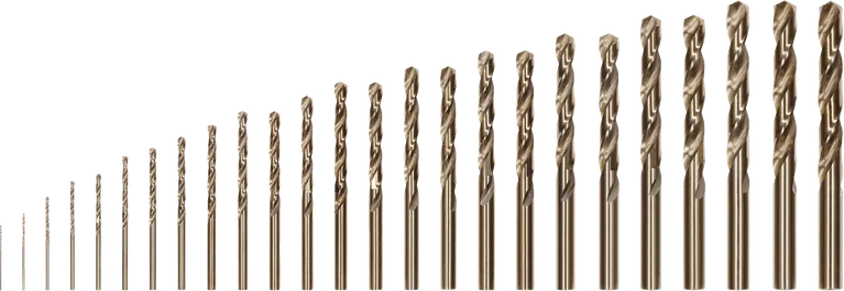 PRO Stainless Steel HSS Co Spiraalboorset 25 Delig