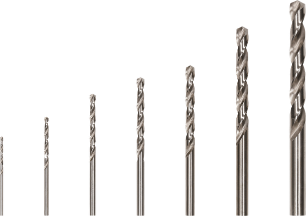 PRO Stainless Steel HSS Co Spiraalboorset 7 Delig