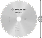 Bosch PRO Wood cirkelzaagblad, 165 x 1,7 x 20 mm