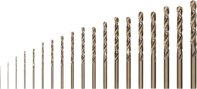PRO Stainless Steel HSS Co Spiraalboorset 19 Delig