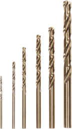 PRO Stainless Steel HSS Co Spiraalboorset 6 Delig