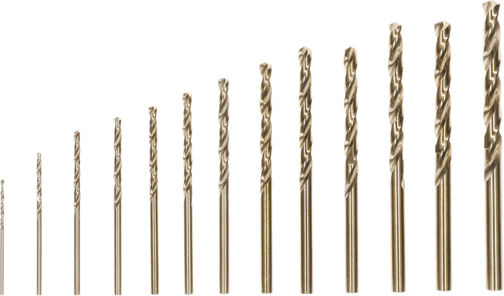 PRO Stainless Steel HSS Co Spiraalboorset 13 Delig