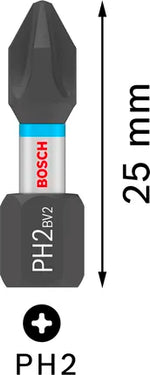 Bit PH2 - 25 mm - 25st