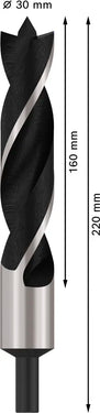 Houtboor 30 mm x 160 mm