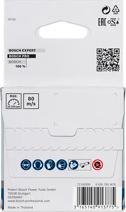 Bosch PRO Stainless Steel and Metal Bonded Grinding Disc 76 x 4 x 10 mm