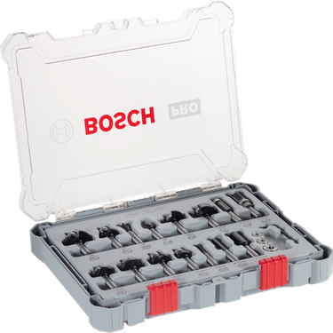 Bosch PRO Gemengde Frezenset – 15-delig