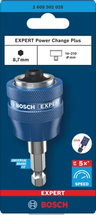 Bosch EXPERT Power Change Plus Zeskantschacht 8,7 mm