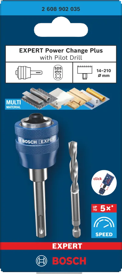 Bosch EXPERT Power Change Plus Mandrel SDS plus 7.15 x 45 x 85 mm