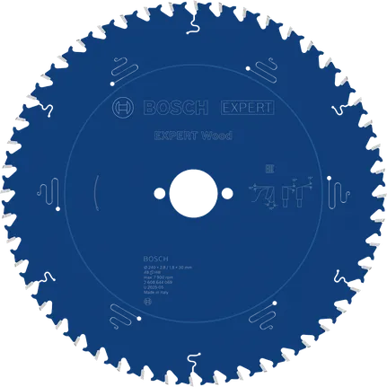 EXPERT Wood Cirkelzaagblad 240 x 2.8/1,8 x 30 mm T48