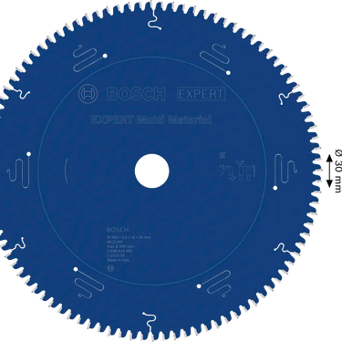 Zaagblad Multi Material - 300 mm x 30 mm x 96T