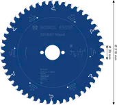 Bosch EXPERT Wood cirkelzaagblad, 210 x 2,4/1,8 x 30 mm, T48