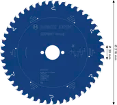 Bosch EXPERT Wood cirkelzaagblad, 216 x 2,4/1,8 x 30 mm, T48