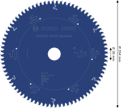 Bosch EXPERT Multi Material cirkelzaagblad 254 x 2,4/1,8 x 30 mm, T80
