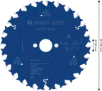 EXPERT Wood Cirkelzaagblad 140 x 1.8/1,3 x 20 mm T24