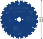 EXPERT Wood Cirkelzaagblad 180 x 2,6/1,6 x 20 mm T24