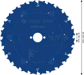 EXPERT Wood Cirkelzaagblad 237 x 2.5/1,8 x 30 mm T24