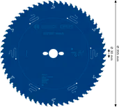 EXPERT Wood Cirkelzaagblad 355 x 3/2,2 x 30 mm T60