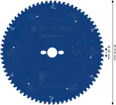 Bosch EXPERT Wood cirkelzaagblad, 315 x 2,4/1,8 x 30 mm, T72