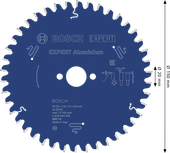 Bosch EXPERT Aluminium cirkelzaagblad, 150 x 2,6/1,6 x 20 mm, T42