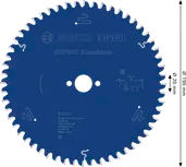 Bosch EXPERT Aluminium cirkelzaagblad, 190 x 2,6/1,6 x 20 mm, T56