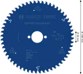 Bosch EXPERT Aluminium cirkelzaagblad, 190 x 2,6/1,6 x 30 mm, T56