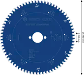 Bosch EXPERT Aluminium cirkelzaagblad, 210 x 2,8/1,8 x 30 mm, T72