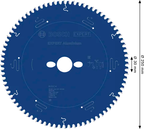 EXPERT Aluminum Circular Saw Blade 250 x 2.8/2 x 30 mm