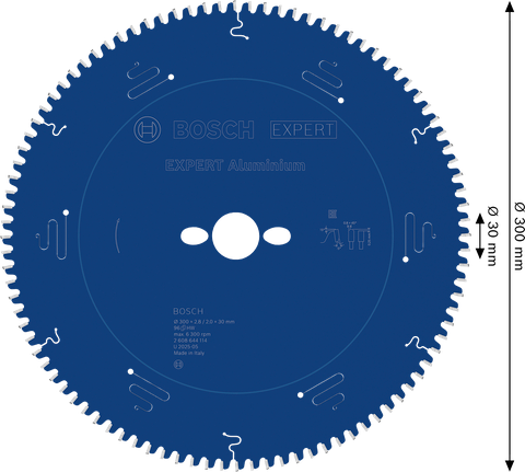 EXPERT Aluminum Circular Saw Blade 300 x 2.8/2 x 30 mm, T96