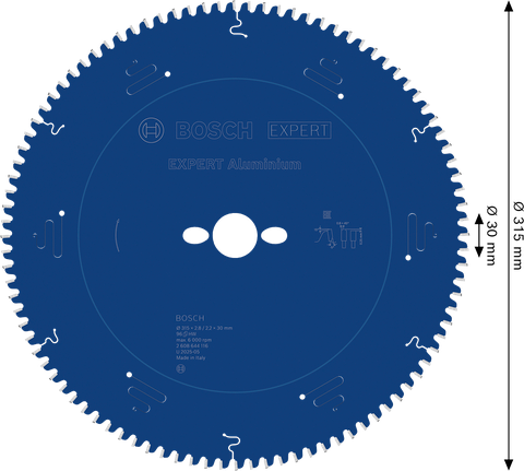 EXPERT Aluminum Circular Saw Blade 315 x 2.8/2.2 x 30 mm