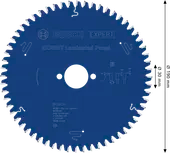 Bosch EXPERT Laminated Panel cirkelzaagblad, 190 x 2,6/1,6 x 30 mm, T60