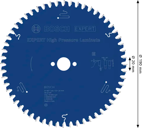 EXPERT High Pressure Laminate Cirkelzaagblad