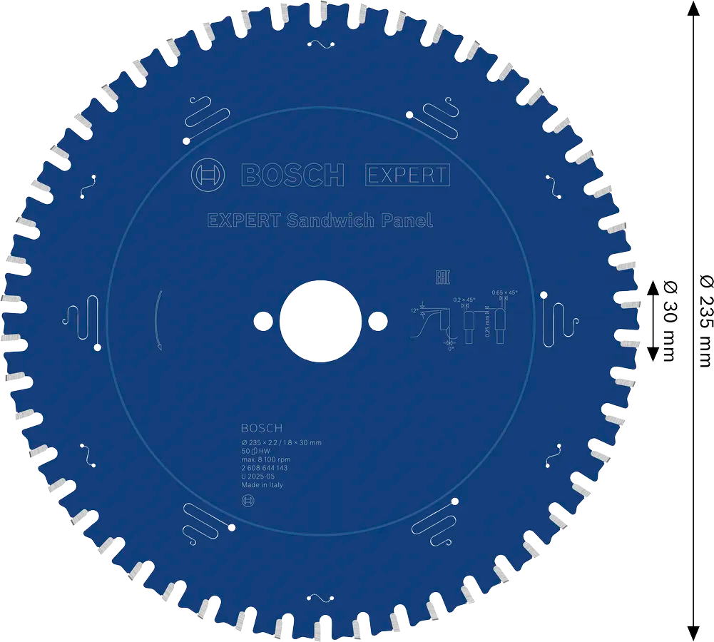 EXPERT Sandwich Panel Cirkelzaagblad