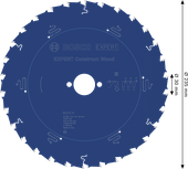 EXPERT Construct Wood Cirkelzaagblad 235 x 2,2/1,6 x 30 mm