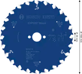 EXPERT Wood Cirkelzaagblad 160 x 1,8/1,2 x 20 mm T24