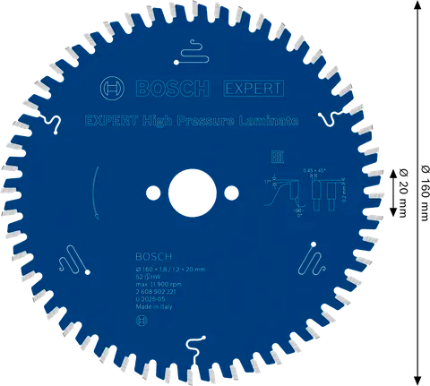 EXPERT High Pressure Laminate Cirkelzaagblad